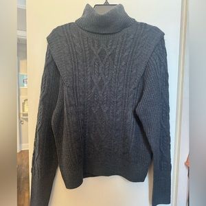 NWOT Skull Cashmere Turtleneck Sweater